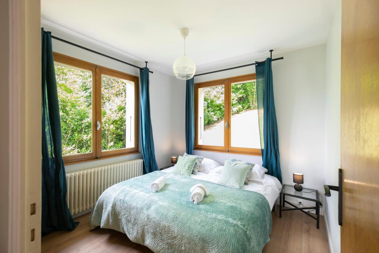Apartament T4 Avec Vue Imprenable Sur Le Lac D'Annecy Veyrier-du-Lac Zewnętrze zdjęcie